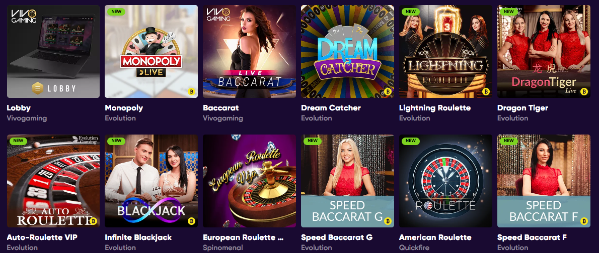 bao casino live games