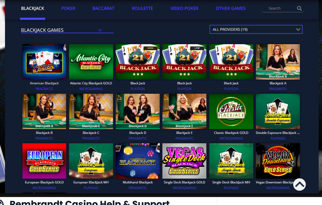 rembrandt casino games rembrandt casino games